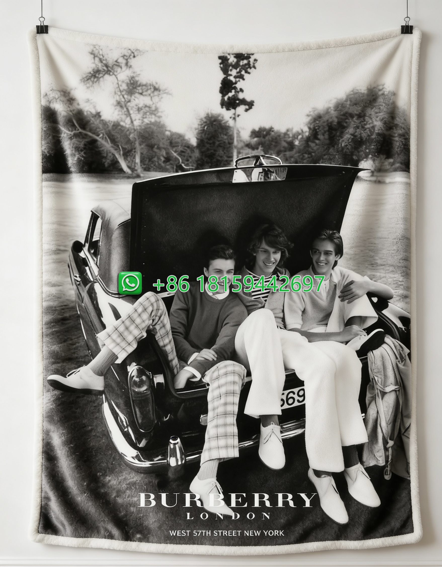 Burberry Throw Blankets